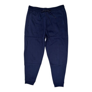 CSG Mens Navy Blue Drawstring Jogger Sweat Pants Size 3XL